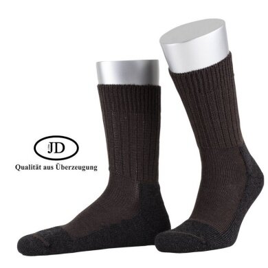 JD Outdoorsocke Wool Strong (wełna merino) brązowy - 1 para