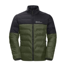 Jack Wolfskin Zimowa kurtka puchowa DNA Tundra (bardzo ciepła, wiatroszczelna) zielona męska