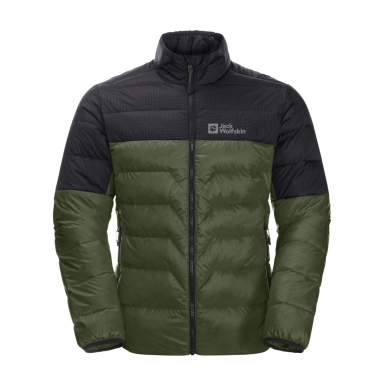 Jack Wolfskin Zimowa kurtka puchowa DNA Tundra (bardzo ciepła, wiatroszczelna) zielona męska