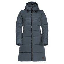 Jack Wolfskin Płaszcz zimowy Eisbach (wiatrproof, wodoodporny, bez PFC) 2022 niebieski damski