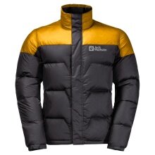 Jack Wolfskin Zimowa kurtka puchowa DNA Tundra XT (bardzo ciepła, wiatroszczelna) żółta męska