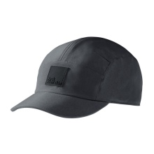 Czapka Jack Wolfskin Basecap Mainkai (odporna na wodę, oddychająca) szary phantom