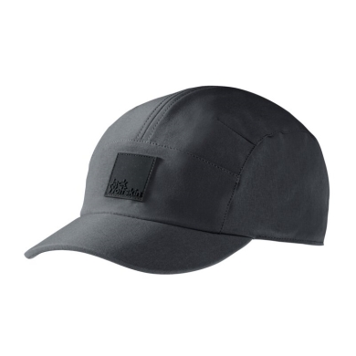 Czapka Jack Wolfskin Basecap Mainkai (odporna na wodę, oddychająca) szary phantom