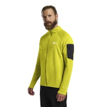 Kurtka polarowa Jack Wolfskin Prelight Full Zip (szybkoschnąca, oddychająca) żółta męska