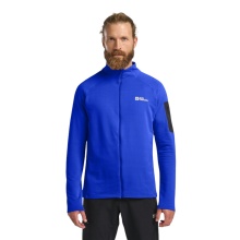 Kurtka polarowa Jack Wolfskin Prelight Full Zip (szybkoschnąca, oddychająca) niebieska męska