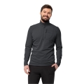 Jack Wolfskin Fleecepullover Kolbenberg Half-Zip (wysokiej elastyczności) szary phantom męski