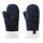 Jack Wolfskin Rękawice zimowe (rękawice typu muff) Highloft Knit Mitten (z miękkiego Sherpafleece, ciepłe) granatowe damskie