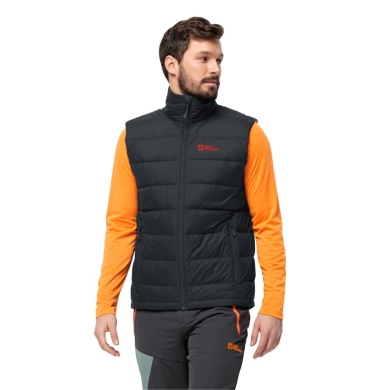 Jack Wolfskin Kamizelka izolacyjna Ather Down Vest (wiatrówka, wodoodporna) szary fantom męski