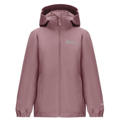 Jack Wolfskin Kurtka przeciwdeszczowa Flaze Texapore (wiatrproof, wodoodporna i lekka) mauvepink Dzieci