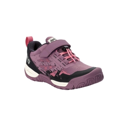 Jack Wolfskin Buty wielofunkcyjne Villi Action Low (oddychające, lekkie) mauvepink Dzieci