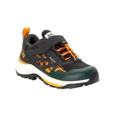 Jack Wolfskin Buty trekkingowe Villi Hiker Texapore Low (wodoodporne, oddychające) szary phantom/pomarańczowy dziecięce