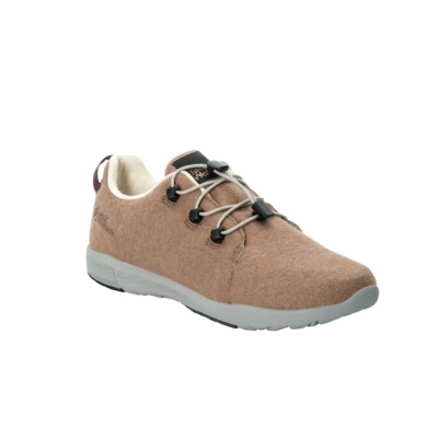 Jack Wolfskin Sneaker Spirit Wool Low (lekka, elastyczna podeszwa) różowa damska