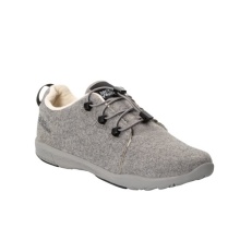 Jack Wolfskin Sneaker Spirit Wool Low (lekka, elastyczna podeszwa) szara damska