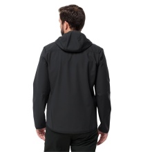 Jack Wolfskin Softshellowa kurtka Bornberg Hoody (Kaptur, wiatroszczelna, wodoodporna) czarna męska