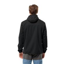 Jack Wolfskin Softshellowa kurtka Feldberg Hoody (wiatroszczelna, wodoodporna) czarna męska