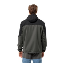 Jack Wolfskin Softshellowa kurtka Feldberg Hoody (wiatroszczelna, wodoodporna) ciemnoszara męska