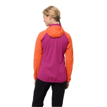 Jack Wolfskin Softshelljacka Go Hike (Kaptur, wiatroszczelna, wodoodporna) magenta Damska