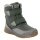 Jack Wolfskin Zimowe buty Polar Bear Texapore High VC (wytrzymałe, wodoodporne) ciemnozielone/szare dziecięce