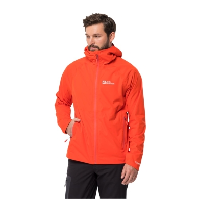 Jack Wolfskin Kurtka turystyczna Emberberg 3l (bardzo oddychająca, wodoodporna, wiatroszczelna) czerwona Męska