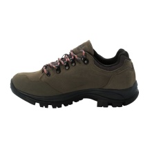 Jack Wolfskin Buty trekkingowe Rebellion Texapore Low (Trekking, wodoodporne, 100% bez PFC) brązowy/szary phantomowy Damskie