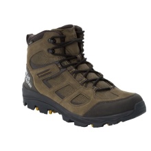 Jack Wolfskin Buty trekkingowe Vojo 3 Texapore Mid (wodoodporne, oddychające) khaki/zielono-szare męskie