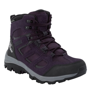 Jack Wolfskin Buty trekkingowe Vojo 3 Texapore Mid (wodoodporne, oddychające) fioletowo/szare Damskie