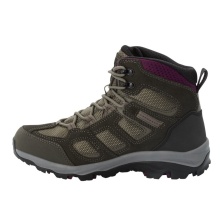 Jack Wolfskin Buty trekkingowe Vojo 3 Texapore Mid (wodoodporne, oddychające) khaki/burgund dla kobiet