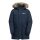 Jack Wolfskin Zimowa kurtka Cosy Bear 3w1 Parka (z polarową wewnętrzną kurtką, wodoodporna, wiatroszczelna) granatowa dla chłopców