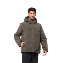 Jack Wolfskin Kurtka zimowa Textor Utility (wodoodporna, wiatroszczelna) ciemnobrązowa męska