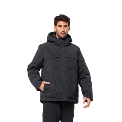 Jack Wolfskin Kurtka zimowa Textor Utility (wodoodporna, wiatroszczelna) szary fantom męska