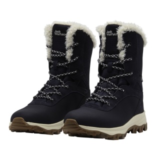 Jack Wolfskin Buty zimowe Everquest Snow High Texapore (ciepłe, wodoodporne, bez PFC) granatowe damskie