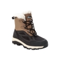 Jack Wolfskin Zimowe buty Vojo Shell XT Texapore Mid (wodoodporne, 100% bez PFC) brązowe/czarne dziecięce