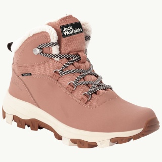 Jack Wolfskin buty zimowe Everquest Mid Texapore (ciepłe, wodoodporne, bez PFC) różowe damskie