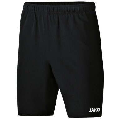 JAKO Spodenki sportowe Short Classico (Stretch-Micro-Twill, kieszenie boczne) czarne dzieci