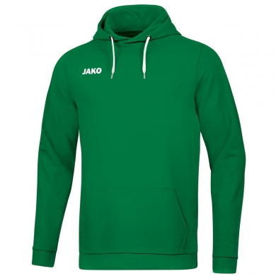 JAKO Bluza z kapturem Hoodie Base (70% Bawełna organiczna) zielona Mężczyźni