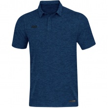 JAKO Sport/Czas wolny Polo Premium Basics (Jersey z poliestru i elastanu) granatowy melange męski