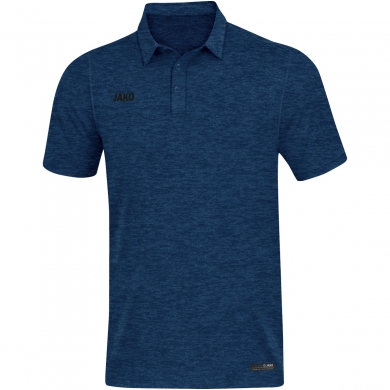 JAKO Sport/Czas wolny Polo Premium Basics (Jersey z poliestru i elastanu) granatowy melange męski