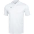 JAKO Sport-Polo Prestige (100% Poliester-Jacquard) biały męski