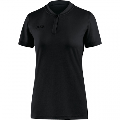 JAKO Sport-Polo Prestige (100% Poliester-Jacquard) czarny Damski