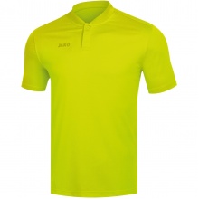 JAKO Sport-Polo Prestige (100% Poliester-Jacquard) limonkowy męski