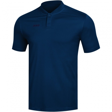 JAKO Sport-Polo Prestige (100% Poliester-Jacquard) ciemnoniebieski męski