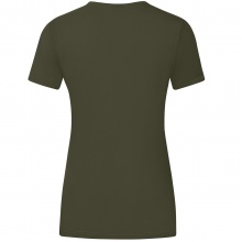 JAKO Koszulka Freizeit Promo (Bawełna organiczna) khaki/neongreen Damska