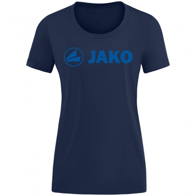 JAKO Koszulka Freizeit-Shirt Promo (Bawełna organiczna) granatowa Damska