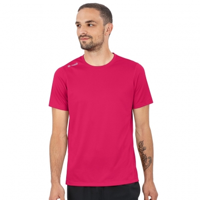 JAKO T-shirt biegowy Run 2.0 (mikrosiatka poliestrowa) różowy/róż