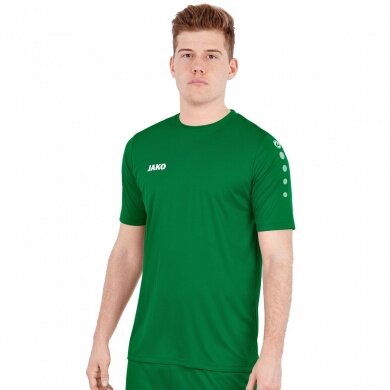 JAKO Koszulka sportowa Trikot Team Krótki rękaw (100% poliester) zielony męski