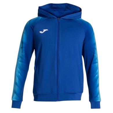 Joma Kurtka z kapturem Elite XI Full-Zip (fleece) niebieska dla Mężczyzn