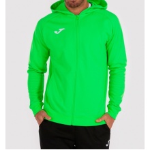 Joma Kurtka z kapturem Menfis Hoodie Full-Zip neonowa zieleń Męska