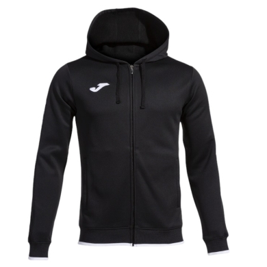 Joma Kurtka z kapturem Olimpiada Full-Zip (Fleece) czarna męska