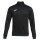 Joma Pullover Olimpiada Sweatshirt (Half-Zip, 100% Poliester) czarny/niebieski krótkie rękawy