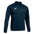 Joma Pullover Olimpiada Sweatshirt (Half-Zip, 100% Poliester) granatowy Mężczyźni